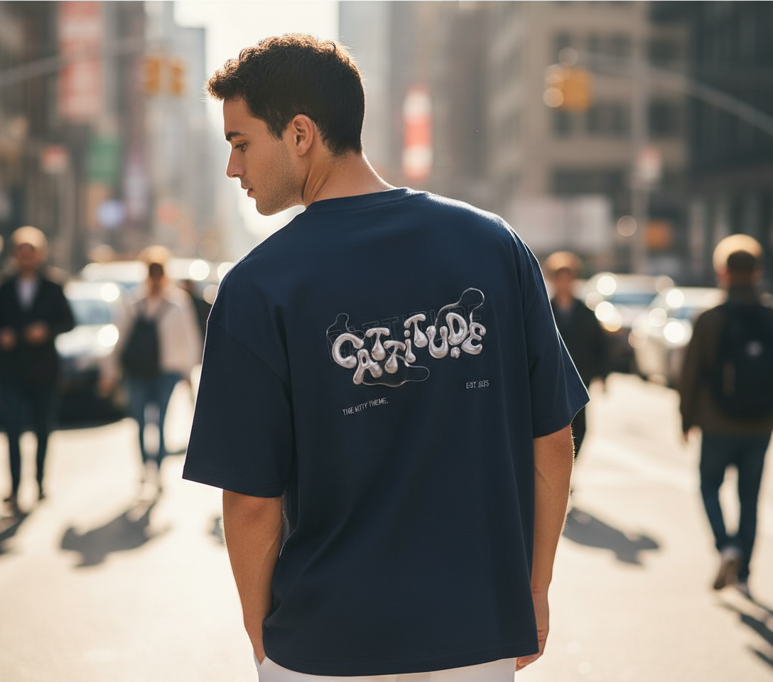 Oversized Tee - The Kitty Theme